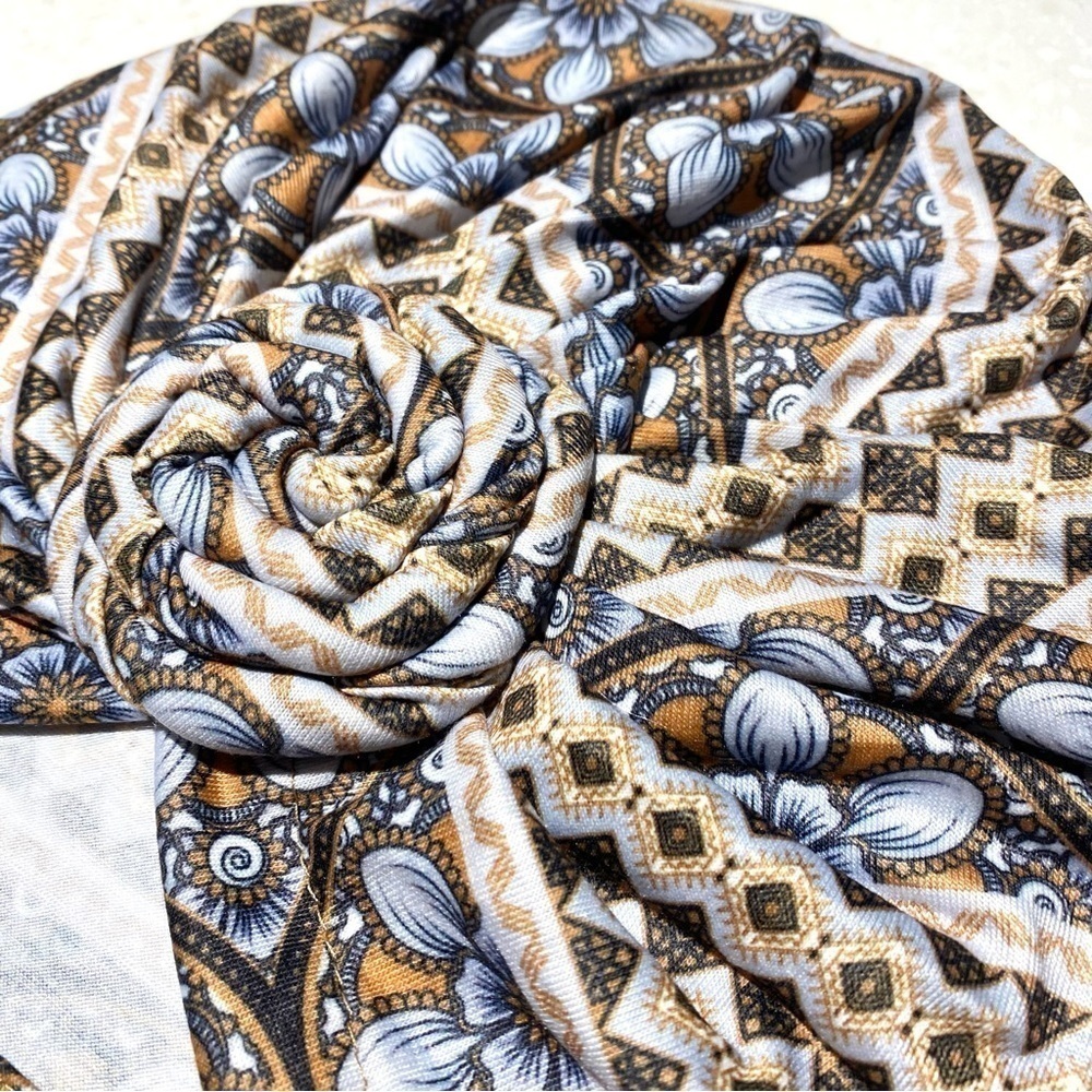Beautiful trendy turbans/head Boho wraps w Gypsy spell/hippy/retro vibe - Picture 5 of 14